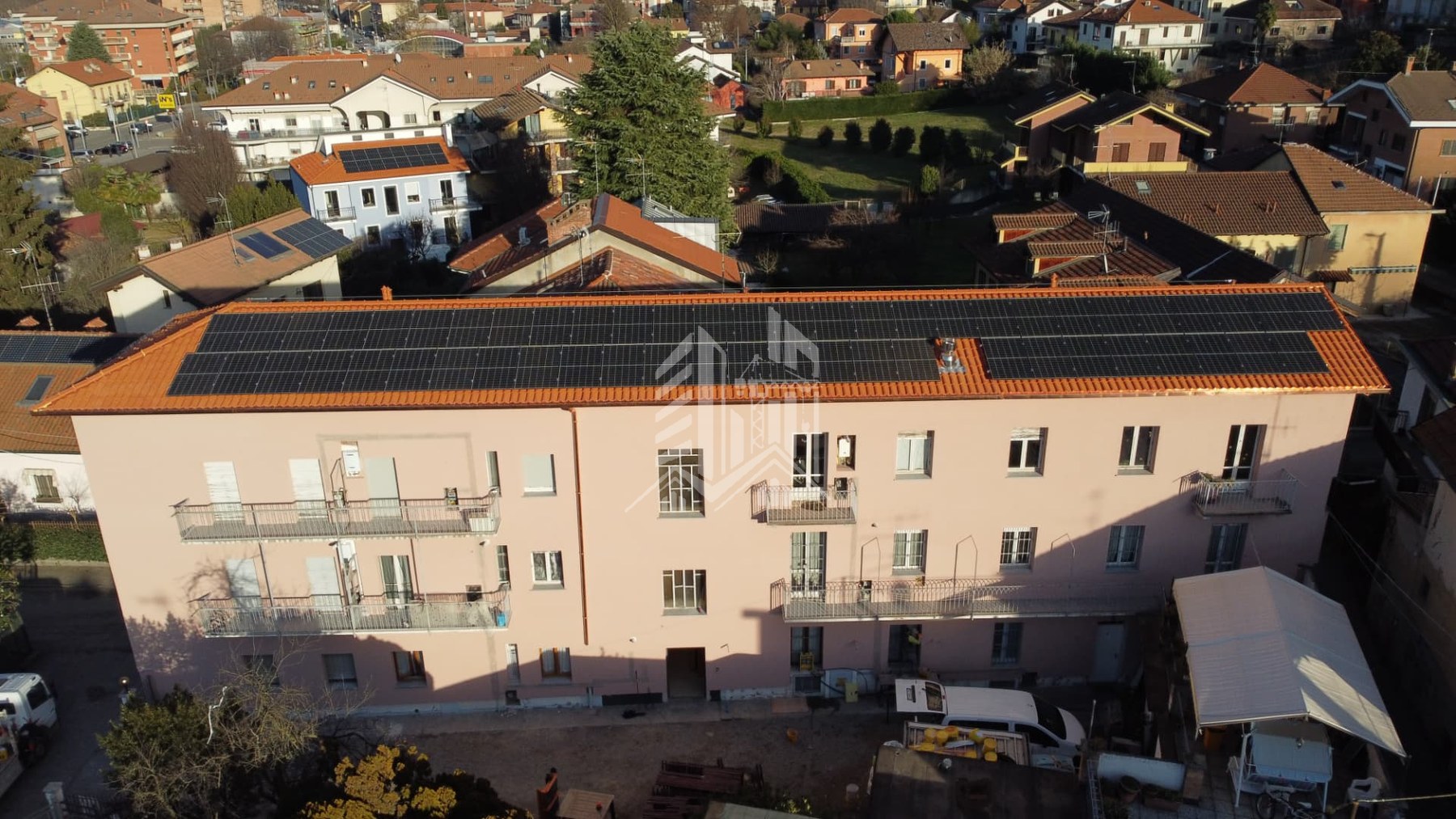 Via Pescatori — Dopo — copertura e facciata completate, Via Pescatori (San Mauro Torinese)
